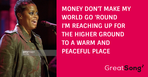 money makes the world go round potluck lyrics